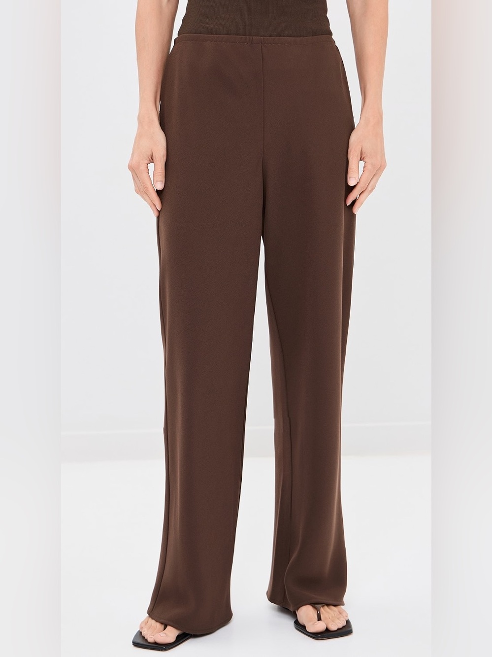 Reformation Petites Gale Mid Rise Bias Pants